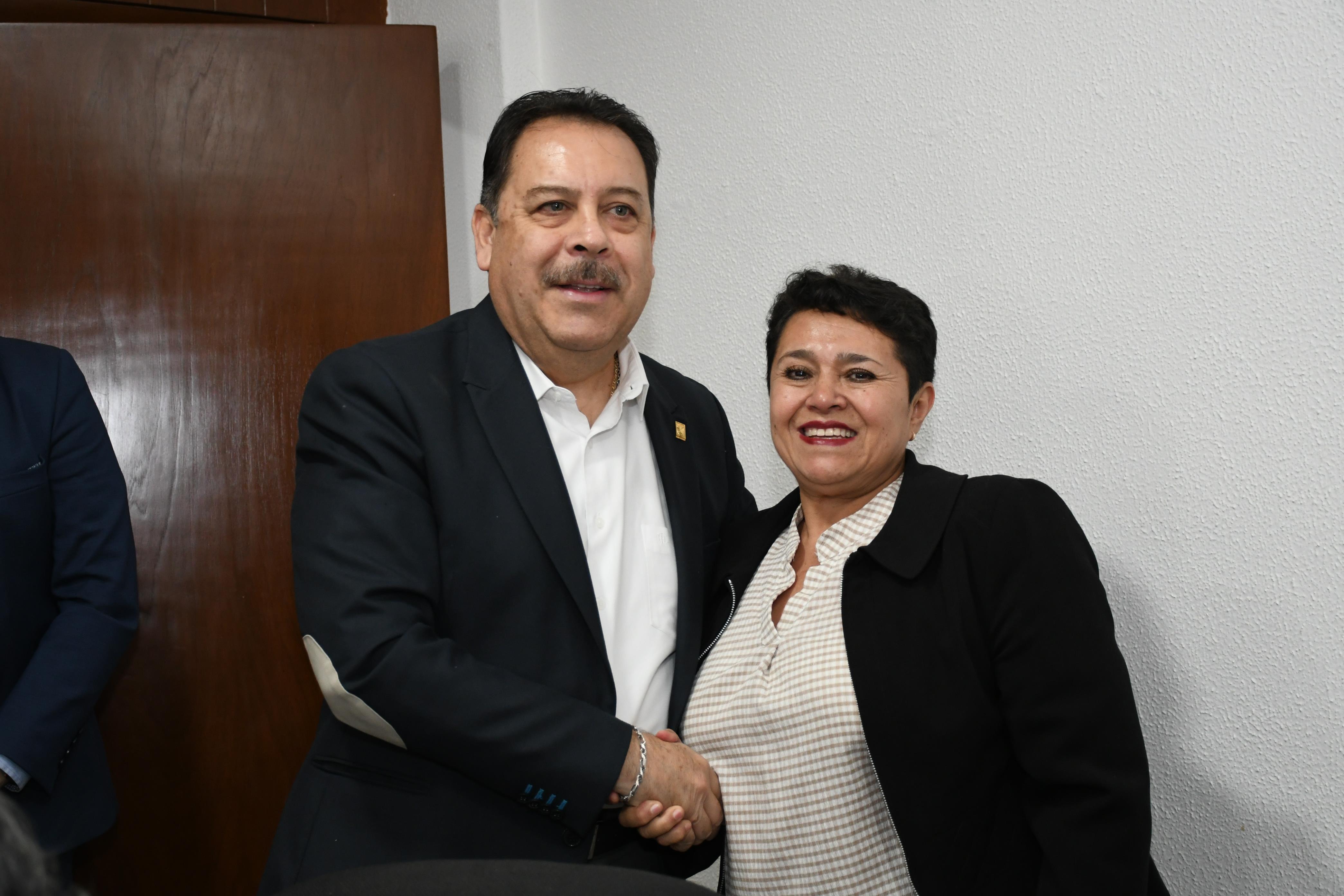 Visita compañeros de la Sección XXIX, San Luis Potosí